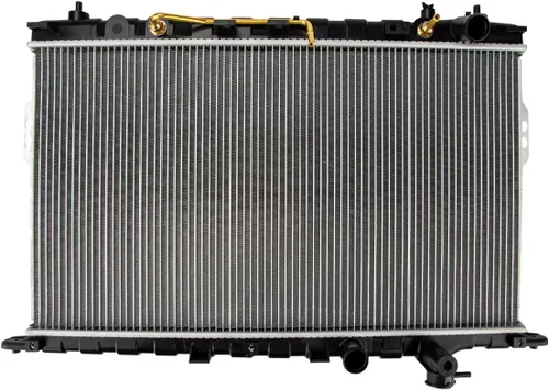 Vista 16 de KAX Radiador, CU1552 Estilo OE Radiador de núcleo de aluminio de montaje por pernos de repuesto Ram1500 1994-1998, Ram2500 1994-1997, Ram3500