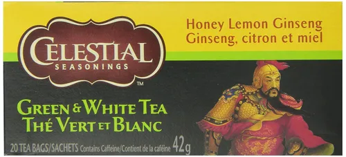 Vista 4 de Celestial Seasonings Té verde miel limón ginseng, 20 unidades (paquete de 6)