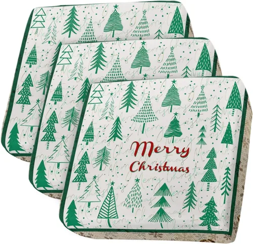 Vista 24 de Prime Leader Fundas de cojín para sofá, fundas de cojín para sofá, diseño de copos de nieve, color azul, fundas elásticas para sofá, protector