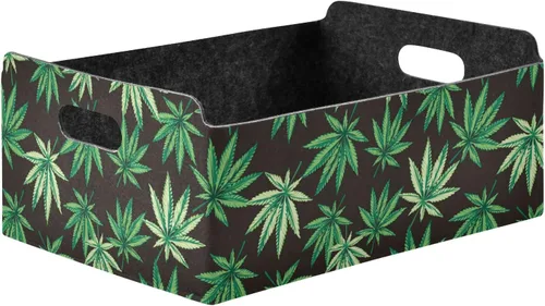 Vista 23 de CaTaKu Cesta de almacenamiento personalizada rectangular con asa, organizador de girasol, cesta con nombre para niñas Un nombre negro