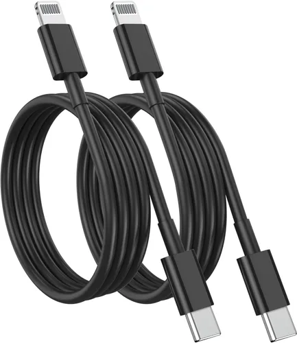 Vista 27 de Susnwere Cable de carga extra largo para iPhone de 15 pies, [certificado Apple MFi], cable USB a Lightning de 15 pies, cable de carga rápida