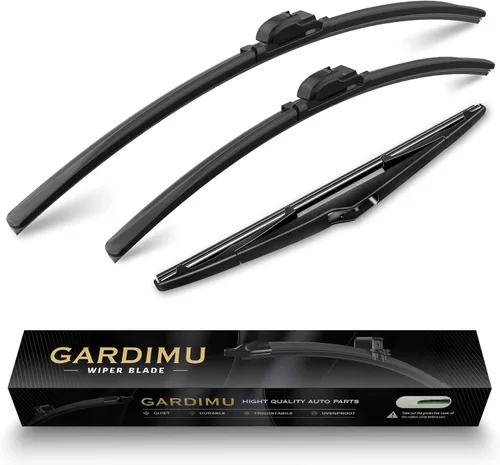 Vista 15 de Limpiaparabrisas delanteros para Hyundai Elantra 2002-2007, 20" 18" silenciosos y sin rastros, reemplazo de limpiaparabrisas para todo clima