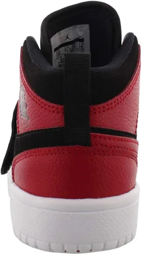 Vista 4 de Sky Jordan 1 (Preescolar), NegroBlanco-gimnasio Rojo, 0