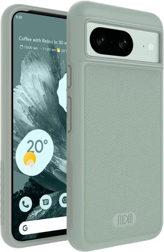 Vista 15 de TUDIA MergeGrip [Compatible con Magsafe] Funda para Google Pixel 7a 2023, [Probada contra caídas de grado militar] Borde elevado para protección
