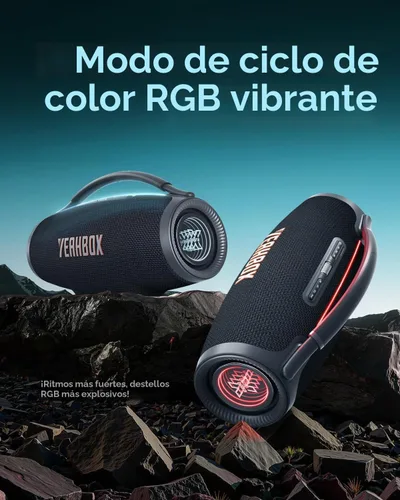 Vista 8 de YEAHBOX Ultra 320 K Altavoz portátil Bluetooth Partido Karaoke PA Altavoz Blanco