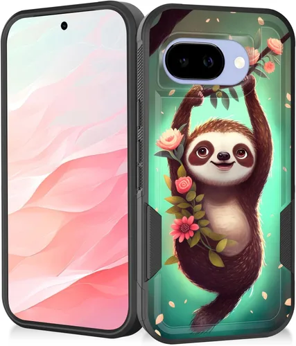 Vista 133 de Funda para Pixel 7a, resistente de doble capa híbrida de policarbonato duro de goma suave a prueba de golpes para Google Pixel 7A 6.1 pulgadas