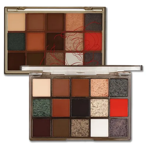 Vista 25 de Erinde Paleta de maquillaje de sombra de ojos de 9 colores con purpurina y lavanda brillante y mate, violeta, malva, púrpura oscura, plateado