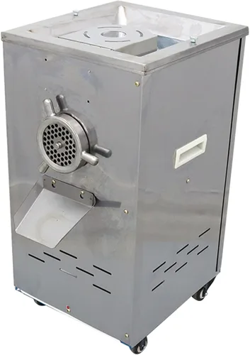 Vista 7 de Picadora de carne eléctrica Máquina trituradora de huesos Picadora Pescado Pollo Vegetal para Alimentación Animal Procesador 220V 2.2KW 880 LB/H
