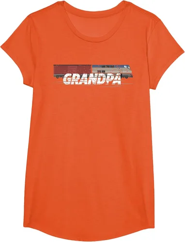 Vista 65 de RC Model Train Shirt Grandpa Train Boxcar HO Scale T-Shirt Negro