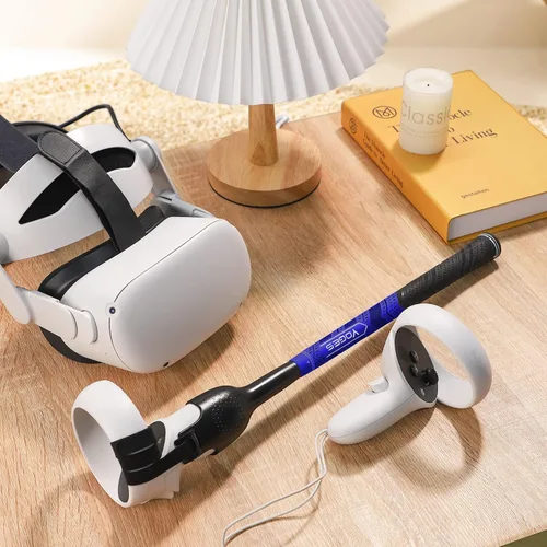 Vista 6 de YOGES VR Game Handle Accessories Compatible with Oculus Quest 2 Controller Enhance Immersive VR Games Experience Compatible with Meta Quest 2