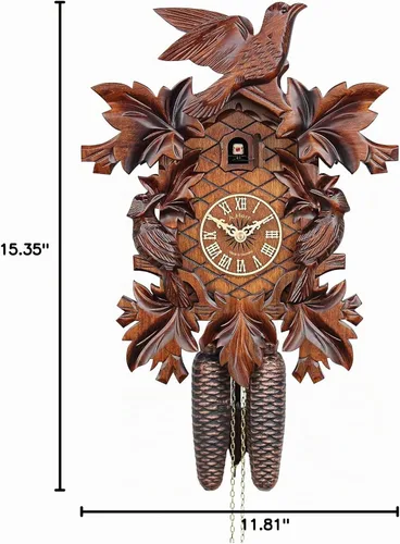 Vista 5 de Reloj Cuco - El Cuco Pájaro Trio (M) AH 372/1 8T