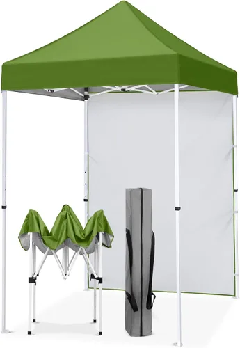 Vista 20 de EAGLE PEAK - Toldo desplegable de 5 x 5, toldo instantáneo para exteriores, fácil de instalar, refugio plegable de pierna recta (beige)