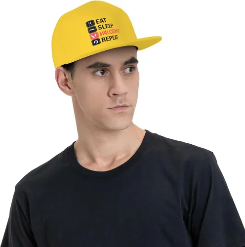 Vista 6 de Eat Sleep Valorant Repeat Classics - Gorra de béisbol ajustable para papá, estilo unisex