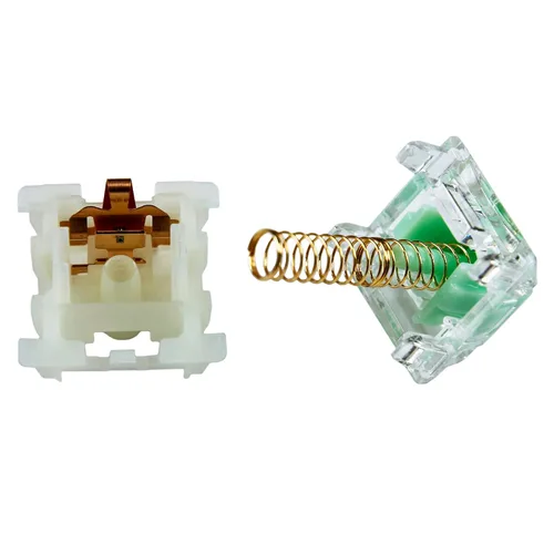 Vista 7 de YMDK Gateron Baby Kangaroo Interruptores táctiles 5pin pre-lubricados Interruptores 2.08 oz Linear POM Material Teclado mecánico