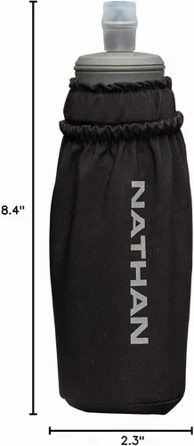Vista 10 de Nathan - Pinnacle - Frasco suave de 14 onzas, negro/plateado reflectante OSFM