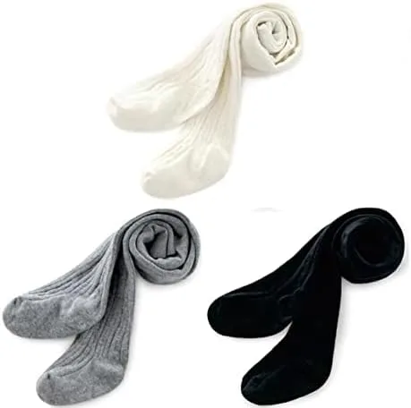 Vista 3 de HLJgift 3 pares de pantalones de algodón para bebés, niñas y niños
