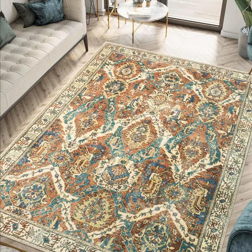 Vista 17 de Keen Home Design - Tapete lavable a máquina con respaldo antideslizante, para entrada, cocina, baño, lavandería, vintage de pelo orto y duradero