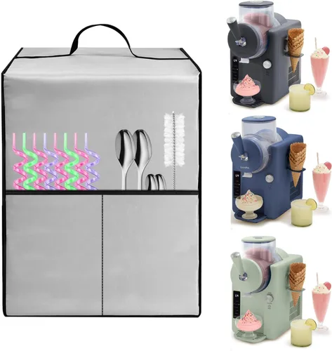 Vista 10 de GreenPan - Cubierta para máquina de helados GreenPan, resistente al agua, funda protectora para máquina de bebidas congeladas para servicio suave