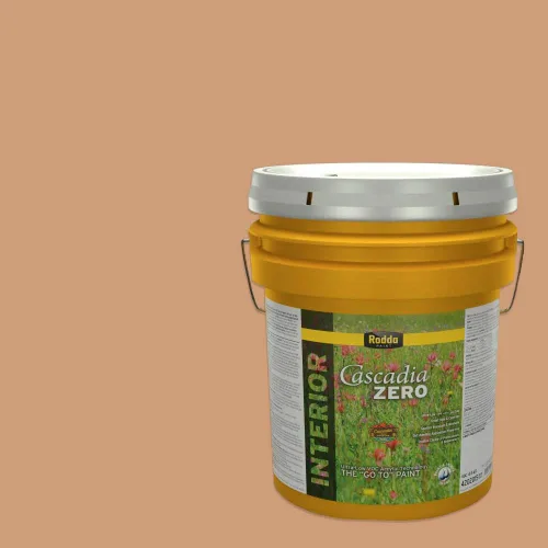 Vista 88 de Rodda Paint CASCADIA ZERO - Pintura plana e imprimación para interiores en uno, cuarto de galón, crema de ballet