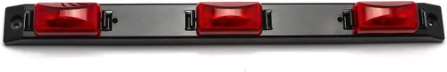 Vista 5 de x xotic tech 1 barra de luz para puerta trasera de camión con lente roja, compatible con Ford F-150 F-250 F-350 F-450 Dodge RAM 1500 2500 3500