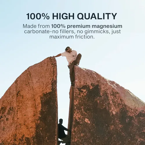 Vista 5 de Premium Climbing Chalk - High Performance Chalk for Rock Climbing, Bouldering, Weightlifting & More - Unmatched Grip and Skin Friendly