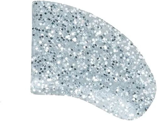 Vista 2 de 100-pack suave almohadillas para orejas de uñas para perro Garras Plata Glitter purrdy Paws marca, xxL, Escarcha plateada