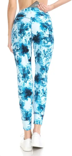 Vista 38 de Leggings Depot ActiveFlex Jogger - Pantalones de yoga para mujer con bolsillos Negro
