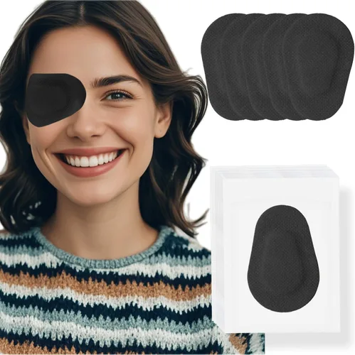 Vista 13 de Paquete de 20 parches adhesivos para los ojos para niños - Parche médico transpirable para los ojos para tratamiento de ambliopía (ojo perezoso)