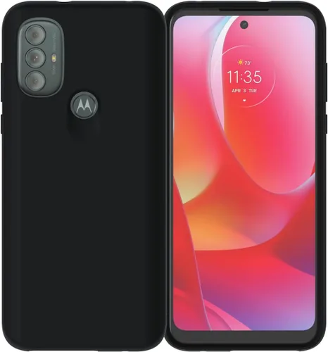 Vista 8 de Motorola Funda protectora para Moto G Power (2022) + protector de pantalla, ajuste preciso, elegante funda con absorción de golpes y protectores