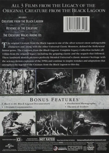 Vista 2 de Creature From the Black Lagoon Complete Legacy Collection DVD