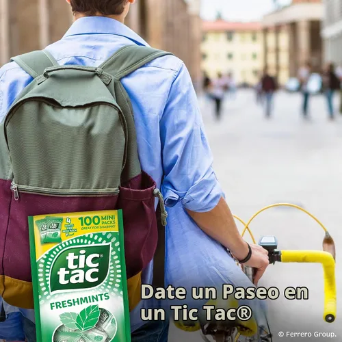 Vista 4 de Tic Tac Fresh Mint - Paquete de almohada (paquete de 100)