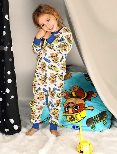 Vista 2 de Tstars Paw Patrol Toddler Kids 100% Cotton Snug Fit Pajama Set Girls Boys Sleepwear Childrens Pjs