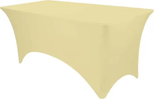 Vista 11 de Pomp Mantel elástico de elastano color antracita de 4 pies, resistente a las arrugas y a las manchas, tela de alta calidad de fácil cuidado, se