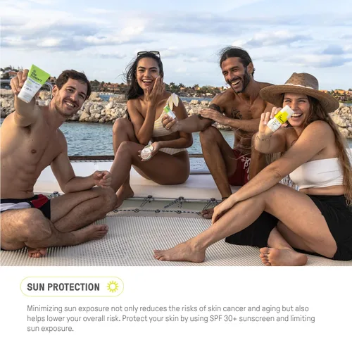 Vista 8 de Raw Elements Daily Lifestyle - Tubo hidratante de bioresina - SPF 30, protección UVA-UVB, no nano zinc, apto para arrecifes, resistente al agua, 1.8