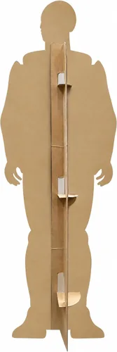 Vista 2 de SP12564 Prueba de choque Maniquí de Cartón Recorte Standee Standup
