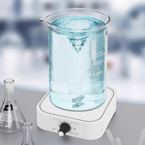 Vista 8 de Fockety Magnetic Stirrer, Powerful Electric Mixer for Liquid Mixing, Automatic Stirring Function, Portable and Efficient, with Silent Operation for