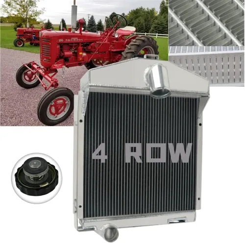 Vista 2 de ReadyCool Radiador para Internacional/Farmall 100 130 200 230 AV A-1 Super A Super C Super AV