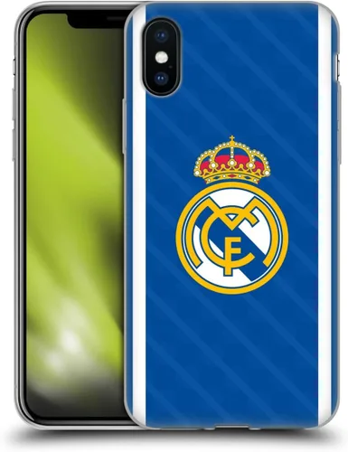 Vista 90 de Head Case Designs Funda de gel con licencia oficial del Real Madrid CF azul [protección de grado militar] compatible con Apple iPhone 7 Plus/iPhone