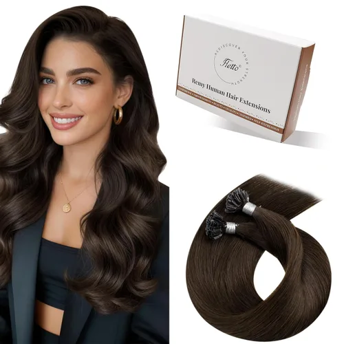 Vista 25 de 【Descuento】Hetto - Extensiones de cabello con cinta adhesiva, 40g, extensiones de cabello humano, color rubio ceniza oscuro degradado a rubio medio