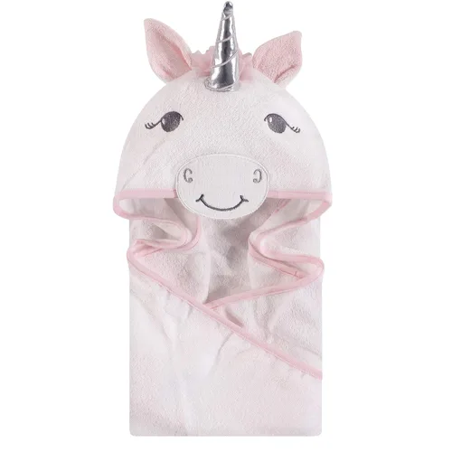 Vista 126 de Hudson Baby Toalla con capucha unisex de algodón con cara de animal para bebé, cocodrilo, talla única