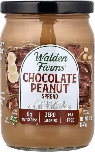 Vista 9 de Walden Farms Mantequilla de manzana para untar de frutas – Cero calorías, baja en carbohidratos, apta para dieta cetogénica, vegana, sin azúcar