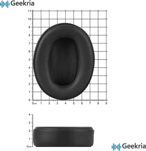 Vista 6 de Geekria Almohadillas de repuesto para auriculares Sony WH-XB900N/ WH-CH710N/ WH-CH720N/ WH-RF400/ MDR-RF895RK almohadillas para los oídos, piezas
