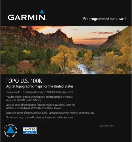Vista 5 de Garmin Topo Alaska Enhanced, Garmin MicroSD/SD