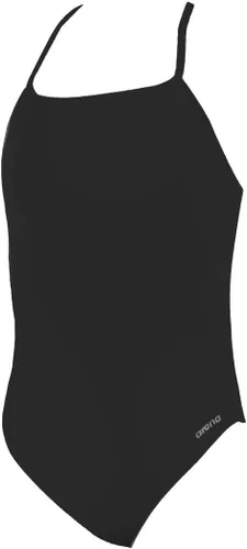 Vista 6 de ARENA Girls' Arena Girls Mast Jr Open Back Youth One Piece Swimsuit Negro