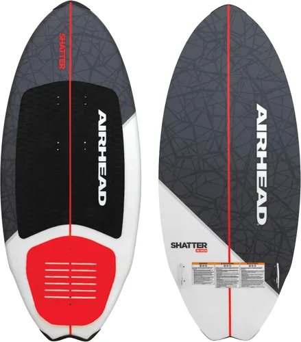 Vista 5 de Airhead Wakesurf Boards, EVA Traction Pads, Adjustable Foot Straps, Great for All Skill Levels, Multiple Sizes/Styles