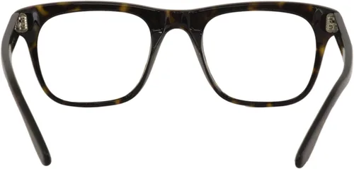 Vista 4 de Gucci Gucci Logo GG 0476O 007 Havana - Lentes rectangulares de plástico, 2.008in