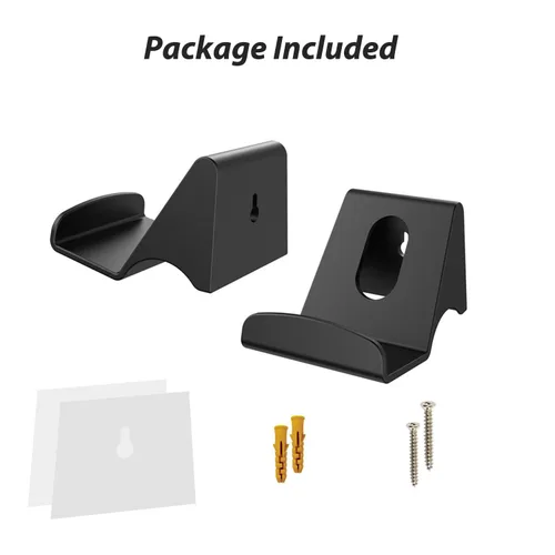 Vista 5 de 2 Pack for Xbox Controller Holder Wall Mount & Headset Wall Mount, Keep Room Tidy, for Video Game Xbox PS3 PS4 PS5Switch, with Adhesive and