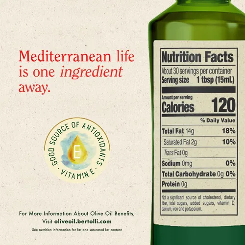 Vista 2 de Bertolli Extra Virgen Aderezo y Rocío Sabor Intenso, Perfecto para aderezos de ensalada, marinadas y para mojar pan, Naturalmente Libre de Gluten