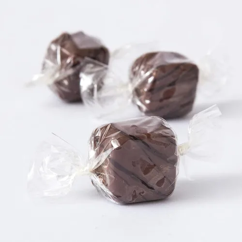 Vista 5 de Envolturas transparentes de caramelo, caramelo y chocolate, celofán natural, 1000 hojas cuadradas, 5 x 5 pulgadas
