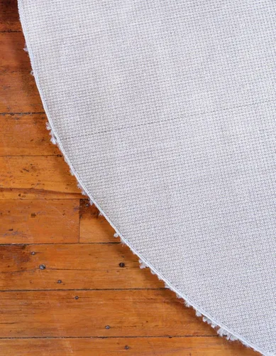 Vista 224 de Unique Loom Colección Davos Shag - Alfombra Lino